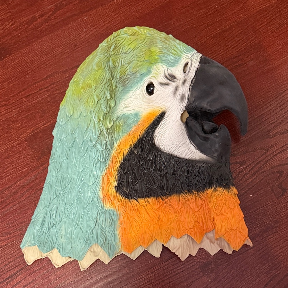 Realistic Parrot Halloween Mask